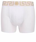 Трусы мужские Versace боксеры с фирменным принтом 2 шт, черный/белый - фото 4