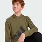 ADIDAS Детская толстовка с капюшоном Essentials - фото 5