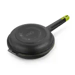 Двойная сковорода Bra из литого алюминия, черный - фото