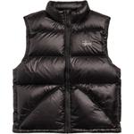 Пуховик-жилет унисекс для праздников Stussy, синий - фото 6