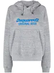 Худи с логотипом DSQUARED2, серый - фото