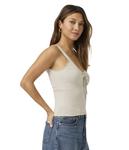 Топ Splendid Saige Sweater Tank, Fawn Stripe - фото 2