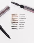 Huda Beauty #BOMBBROWS Карандаш для бровей с микрооттенками, 5 medium brown - фото 3