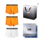 Мужские трусы 3 штуки, подарочный набор Lee, белый - фото 10