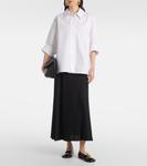 Кожаные балетки Jil Sander, черный - фото 3