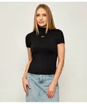 Водолазка Slim fit Tommy Jeans, черный - фото