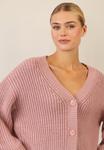 Кардиган Apart Cardigan, Mauve/Light Pink - фото 4
