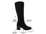 Ботинки Journee Romilly Boot, Black Fabric - фото 2