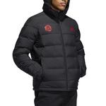 Пуховик мужской черный Adidas, черный - фото 4