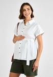 Рубашка MATERNITY FIT JoJo Maman Bébé, белый - фото