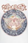 Футболка Aerosmith Aero Force One Seal, белый - фото 2