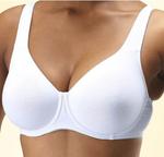 Бюстгальтер-футболка Petite Fleur, черно-белый - фото 2