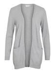 Кардиган Vila, светло-серый меланж - фото