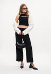 Брюки Gina Tricot WIDE TROUSERS, Black - фото 5
