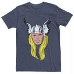 Мужская футболка с рисунком Thor Big Face Marvel - фото