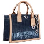 Сумка-хобо True Religion Horseshoe pocket Medium, Denim - фото 8