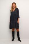 Платье Kaffe Amber, темно-синий - фото 3