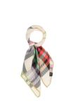 Шарф PLAID NICKI FRAAS, белый - фото 4