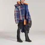 Женская пуховая куртка Adidas, синий - фото 4