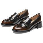 Футболка Bagpipe Movement на низком каблуке 4 см женская черная 73Hours, черная [Свободный крой] - фото 7