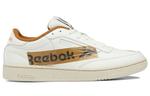 Кроссовки Reebok Club C 85 X BlackEyePatch 'White Brown' - фото 3