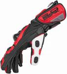 Мотоциклетные перчатки Berik misano, Black/Red/White - фото 2