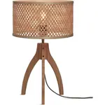 Настольная лампа JAVA E27 1 шт. Good&Mojo, коричневый - фото