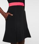 Мини-платье с рукавами-фонариками Stella McCartney, черный - фото 5