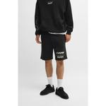 Шорты с гоночным принтом HUGO, черный - фото 3