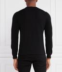 Свитер мужской Boss Green с круглым вырезом, черный - фото 4