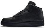 Кроссовки Nike Air Force 1 Mid Black GS - фото