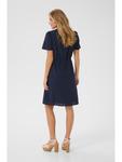 Платье до колена Cream, темно-синий - фото 4