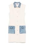 MOSCHINO JEANS платье с принтом, белый - фото