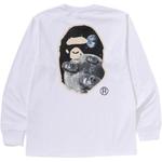 Long sleeve Graphic T shirt A BATHING APE, черный - фото 4