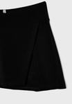 Юбка Stradivarius A-line skirt, Black - фото 7