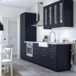 Дверь, матово-синяя, 40x100 см, Axstad IKEA - фото 2