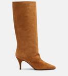 Ботинки Silhouette 80 до колена из замши Herbert Levine, Beige - фото 4