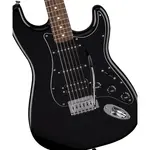 Fender Standard Stratocaster HSS - черный - фото