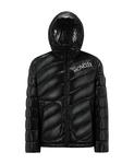 Пуховик мужской черный Moncler - фото