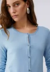 Кардиган с разрезами Liu Jo, Light Blue - фото 4