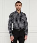 Рубашка мужская Karl Lagerfeld с узором, черный/белый - фото