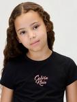 Футболка с логотипом Script для детей Calvin Klein, Black - фото 4