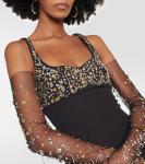 Декорированное платье beatriz Safiyaa, черный - фото 4