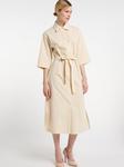 Рубашка-Платье Dreimaster, бежевый - фото