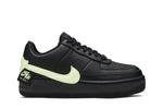 Кроссовки Nike Wmns Air Force 1 Jester XX 'Black Barely Volt', черный - фото