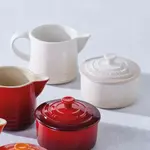 Фирменный комплект Le Creuset: сахарница и молочник , безе - фото 3