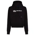 Худи Karl Lagerfeld Reg Logo, черный - фото