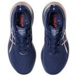 Asics Gel Nimbus 26 Platinum Blue Expanse Rose Gold Женские кроссовки Синий Золотой - фото 3