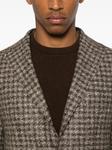 Блейзер в клетку Tagliatore, коричневый - фото 5