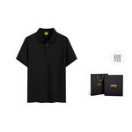 Футболка поло унисекс Leisure Collection Jeep, черный+темно-синий (2 шт) - фото